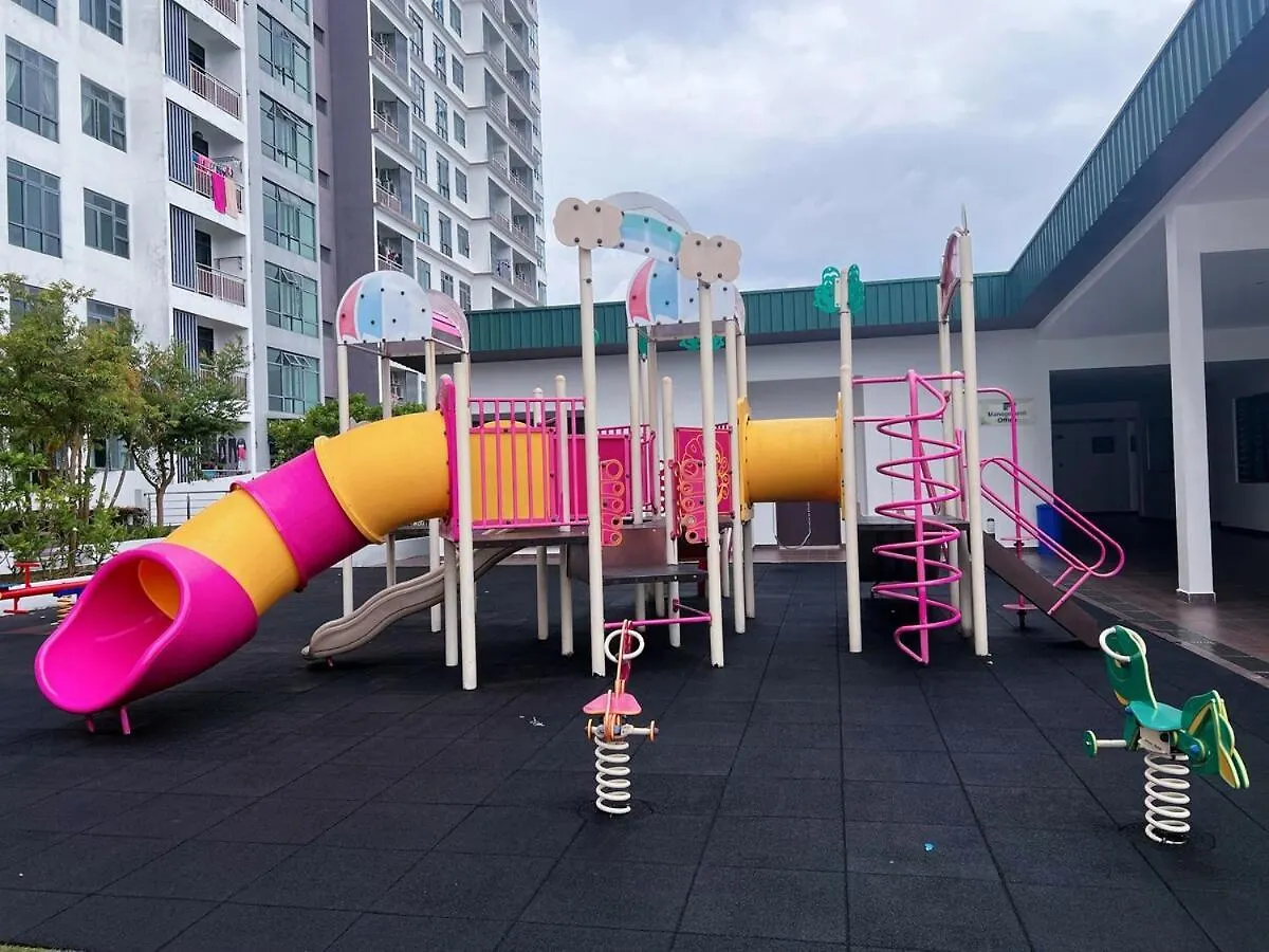 Big Two Bedrooms 1-6 Pax Luxury Condo At D Secret Garden - Johor Bahru-Setia Tropika-Utm-Mid Valley-Paradigm Mall Malaysia