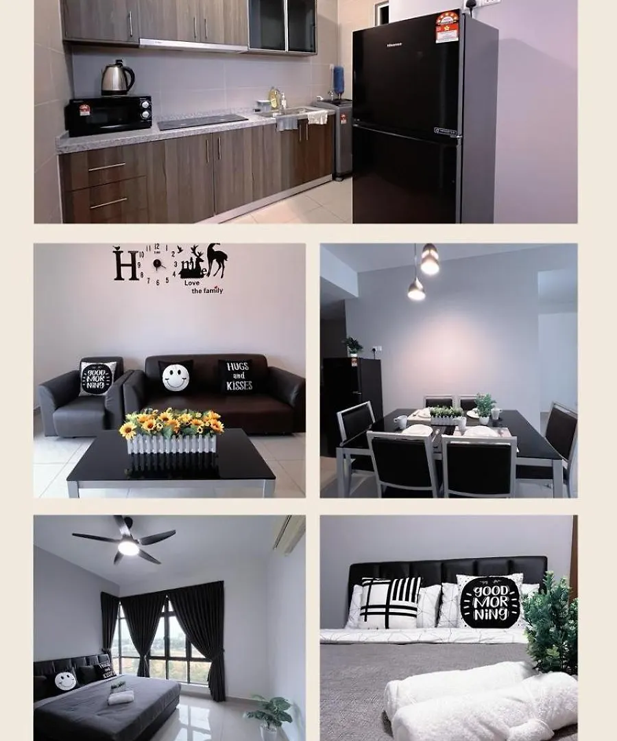 Big Two Bedrooms 1-6 Pax Luxury Condo At D Secret Garden - Johor Bahru-Setia Tropika-Utm-Mid Valley-Paradigm Mall 0*,